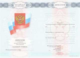 Диплом колледжа 2008, 2009, 2010 года